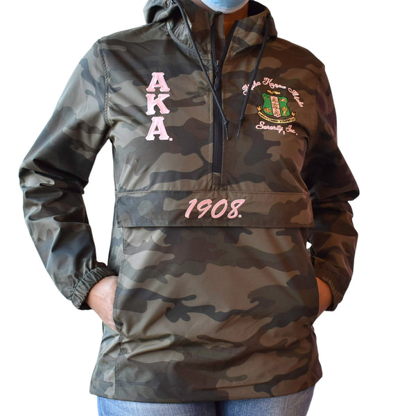 AKA Camo Anorak - Alpha Kappa Alpha