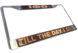 Iota Phi Theta Till The Day I Die License Plate Frame