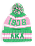 Alpha Kappa Alpha 1908 Knit Beanie
