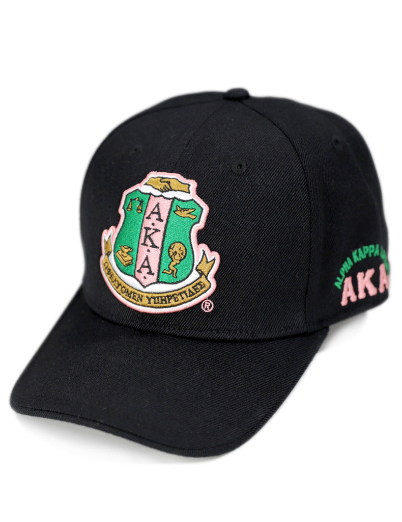 Alpha Kappa Alpha Crest Adjustable Hat / Cap