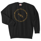 Alpha 360 Degree Crewneck Sweatshirt - Alpha Phi Alpha