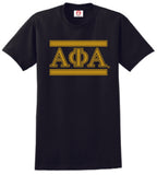 Simple 3 Greek Letter T-Shirt - Alpha Phi Alpha