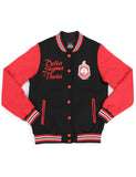 Delta Sigma Theta Fleece Varsity Jacket