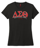 Delta College Letter T-Shirt - Delta Sigma Theta CLEARANCE