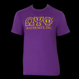 Omega Psi Phi Embroidered Luxury T-Shirt