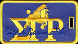 SGRho Poodle Luggage Tag - Sigma Gamma Rho