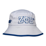 Zeta Floppy Bucket Hat - Zeta Phi Beta 3 Letter Bucket Hat