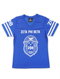 Zeta Football Jersey T-Shirt - Zeta Phi Beta