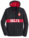 Delta Sigma Theta Striped Anorak