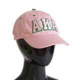 AKA Greek Letter Flex Fit Hat / Cap - Alpha Kappa Alpha