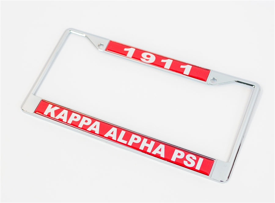 Kappa 1911 License Plate Frame - Kappa Alpha Psi