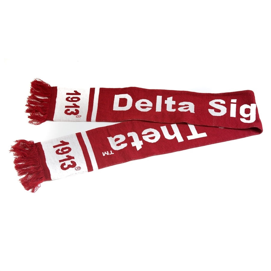 Delta Knit Scarf - Delta Sigma Theta