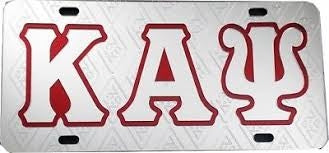 Kappa Diamond License Plate - Kappa Alpha Psi