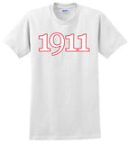 Founding Year 1911 T-Shirt - Kappa Alpha Psi