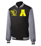 Alpha Fleece Letterman Jacket - Alpha Phi Alpha