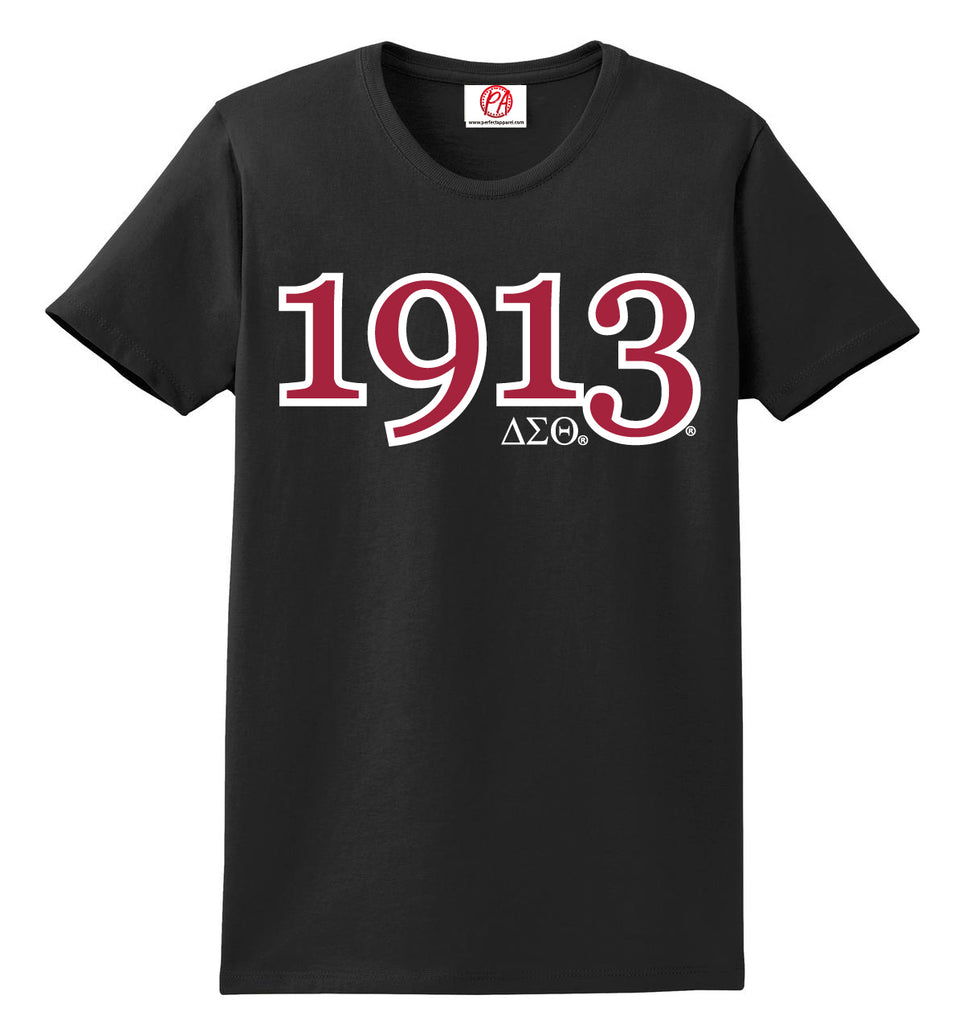 1913 Founding Year Printed T-Shirt - Delta Sigma Theta