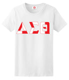 Delta Sigma Theta Color Block Greek Lettered T-Shirt
