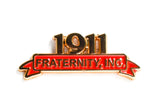 Kappa 1911 Fraternity Inc. Lapel Pin - Kappa Alpha Psi