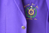 Purple 2 Button Blazer - Omega Psi Phi