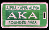 AKA Founded Luggage Tag - Alpha Kappa Alpha