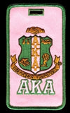 AKA Shield Luggage Tag - Alpha Kappa Alpha