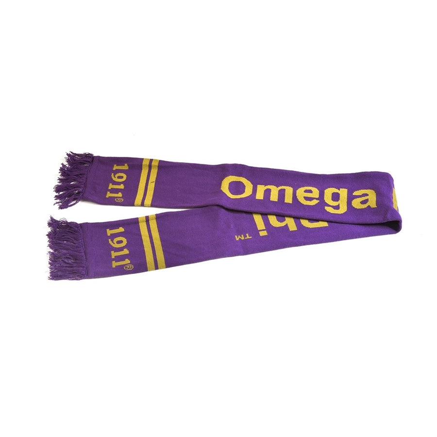 Omega Knit Scarf - Omega  Psi Phi
