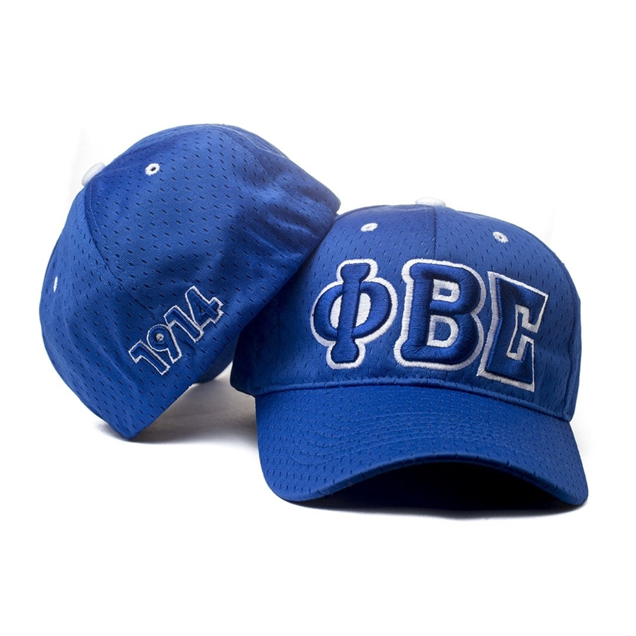Phi Beta Sigma 3 Letter Flex Fit Hat