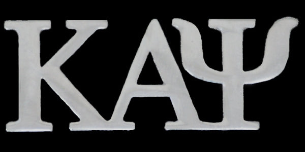 Kappa Alpha Psi - 3 Letter Silver Lapel Pin
