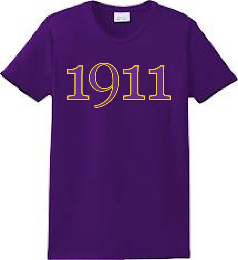 Founding Year 1911 T-Shirt - Omega Psi Phi