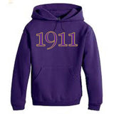 Omega Psi Phi 1911 Founding Year Hoodie Sweatshirt