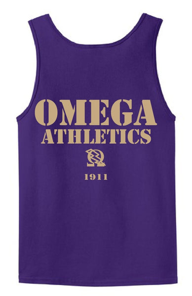 Omega Athletics Tank - Omega Psi Phi – Perfect Apparel