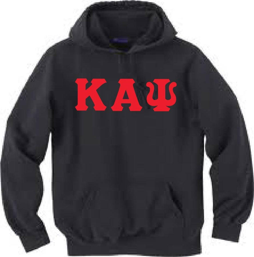 Kappa Alpha Psi - Embroidered Single Layer KAY Pullover Hoodie Sweatshirt