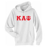 Kappa Alpha Psi - Embroidered Single Layer KAY Pullover Hoodie Sweatshirt