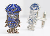 Phi Beta Sigma Crest Cuff Links