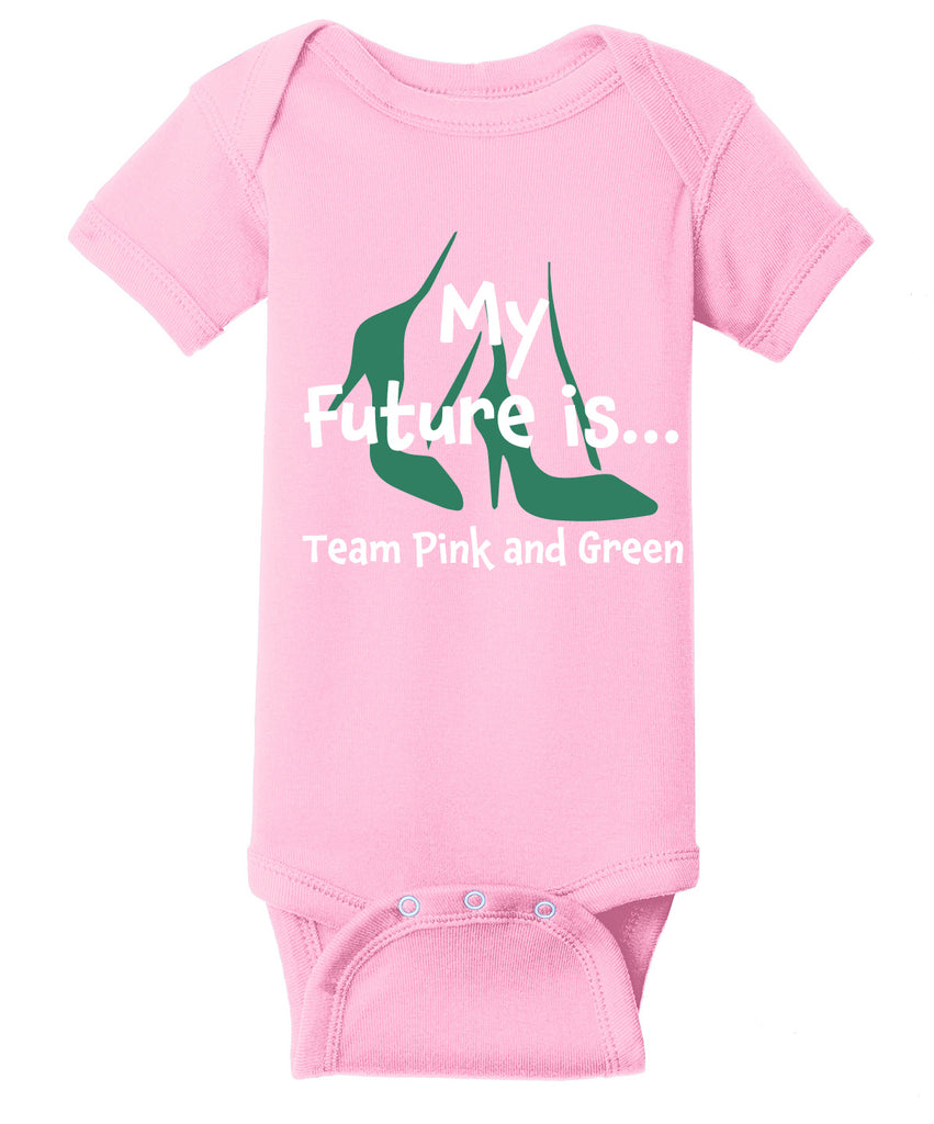 Future Team Pink & Green Onesie - Alpha Kappa Alpha