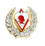 Kappa Sweet Heart Silhouette Lapel Pin