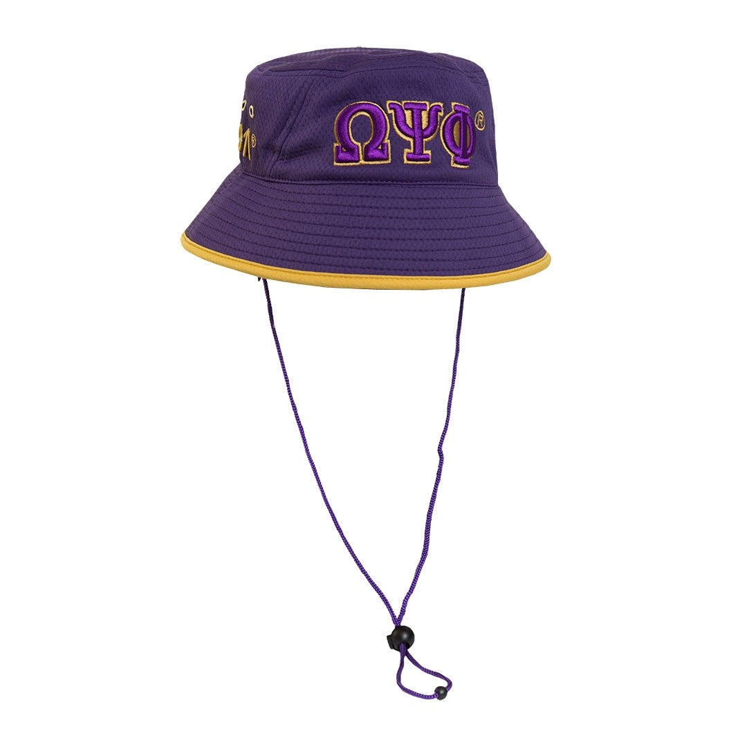 Omega Bucket Hat - Omega PSI Phi Purple