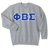 Phi Beta Sigma Greek 3 Letter Crewneck Sweatshirt