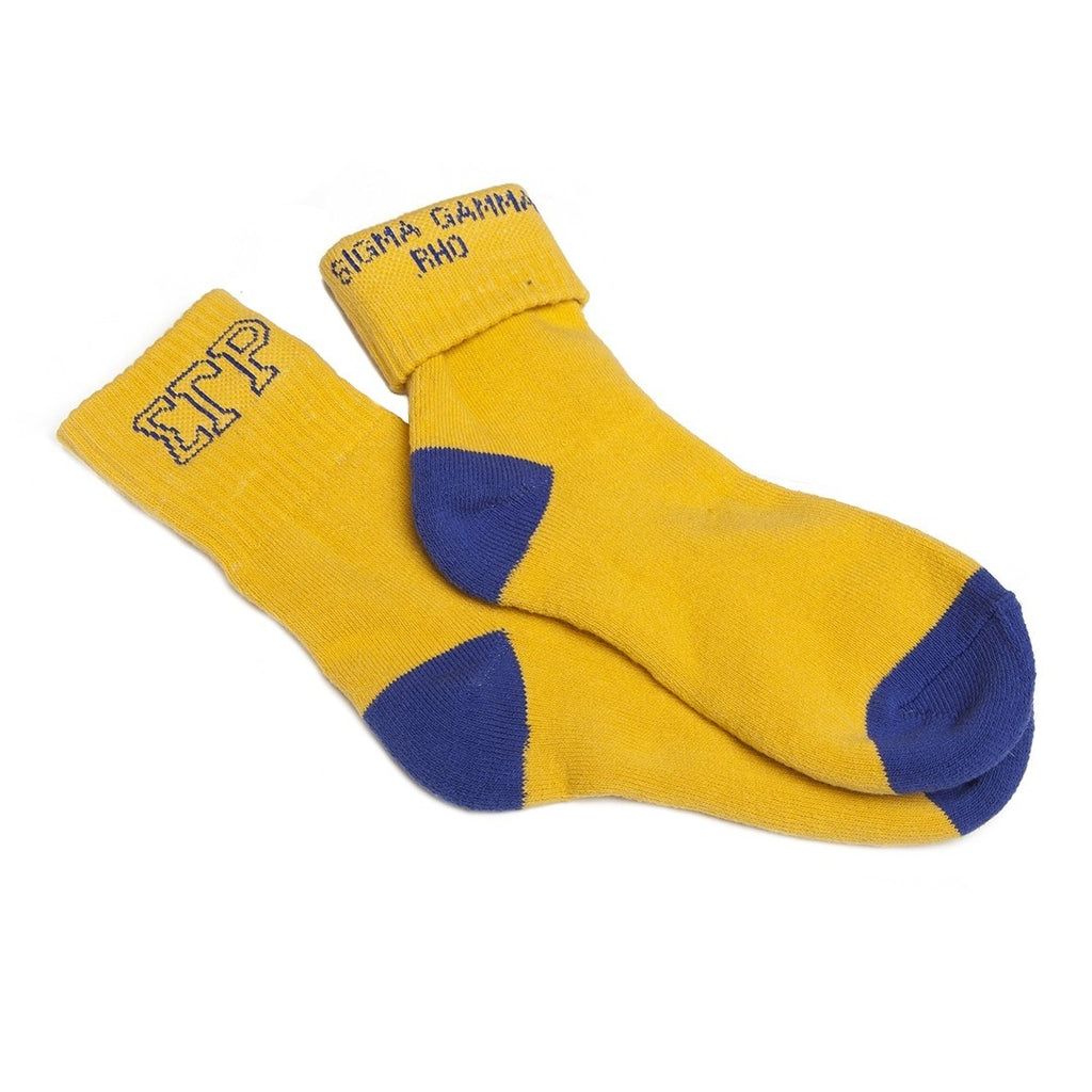 Sigma Gamma Rho Foldable Ankle Socks